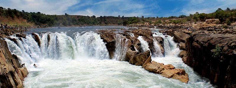 Dhuandhar Waterfall in Jabalpur