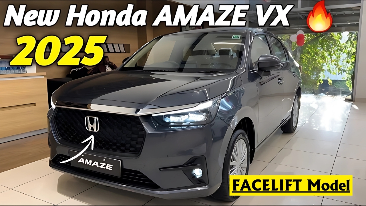 Honda Amaze Facelift